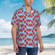 thumbnail image 3 of Fotbe Cartoon Crabs Camisa Hawaiana para Hombre Unisex – Camisa Casual de Verano con Botones de Manga Corta de Algodón y Lino,XX-Large, 3 of 7