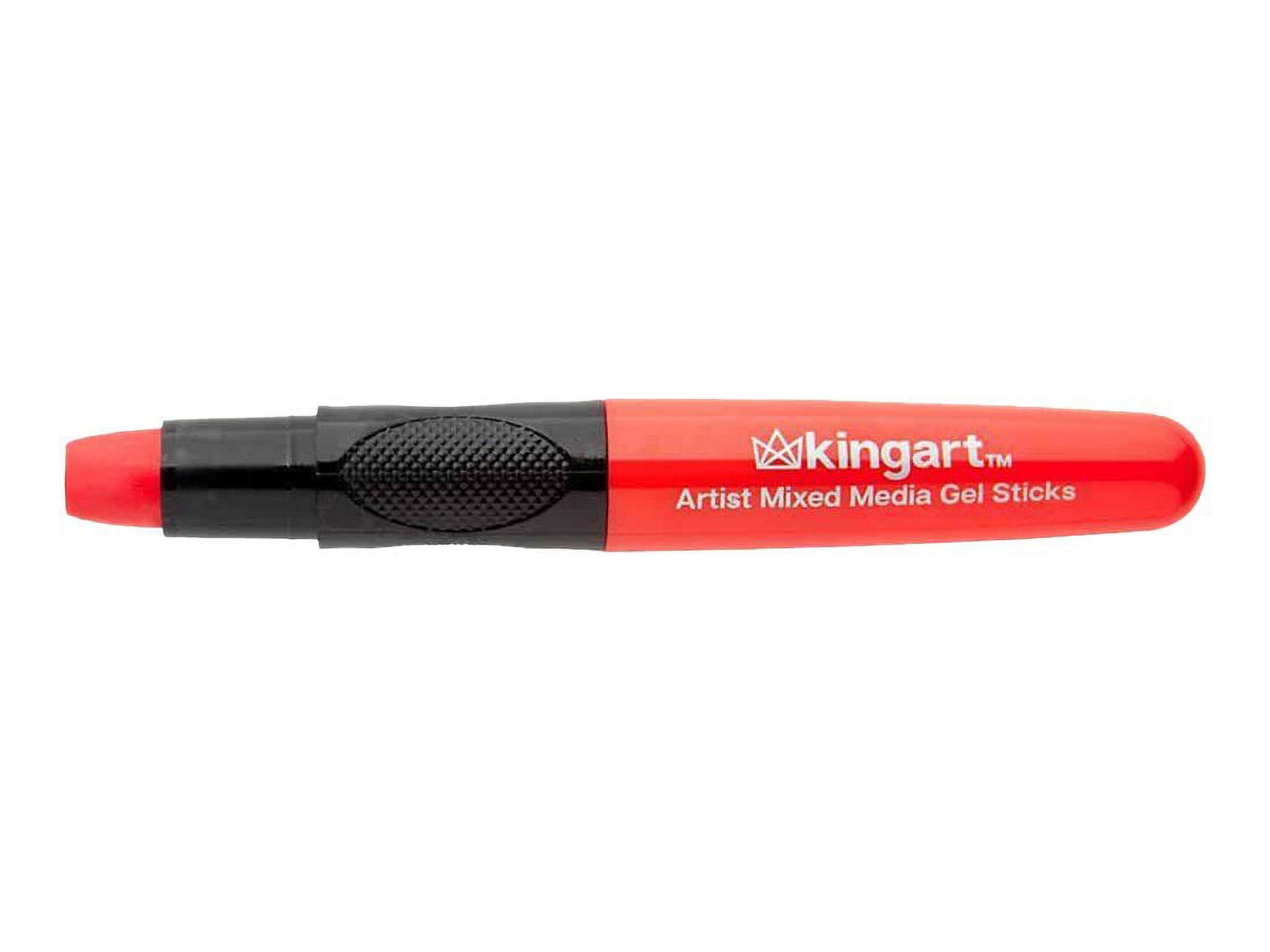 KINGART Mixed Media Gel Sticks , Set of 48 Colors