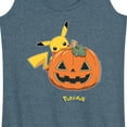 thumbnail image 3 of Pokémon - Pikachu Pumpkin - Women's Racerback Tank Top, 3 of 5