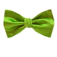 thumbnail image 1 of Buy Your Ties - PBT-ADF-36 - Men's Pre-tied Formal Tuxedo Solid Color Satin Bow Tie Avocado Green, 1 of 1