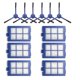 thumbnail image 1 of Piezas de repuesto, cepillo lateral, filtros Hepa compatibles con Eufy X8, 1 of 5