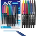 thumbnail image 2 of EXPO Vis-a-Vis Wet Erase Markers, Fine Point, Assorted, 12 Count, 2 of 7