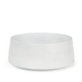 thumbnail image 2 of HomeRoots 609348 14 in. White Wood Round Centerpiece Bowl, 2 of 4
