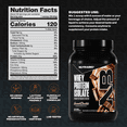 thumbnail image 3 of NutraBio Whey Protein Isolate, Whey Protein Powder Supplement, 2lb Gourmet Chocolate, 3 of 8