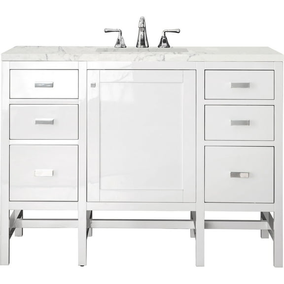James Martin Vanities E444-V48-3Ejp Addison 48" Free Standing Single Basin Hardwood Vanity