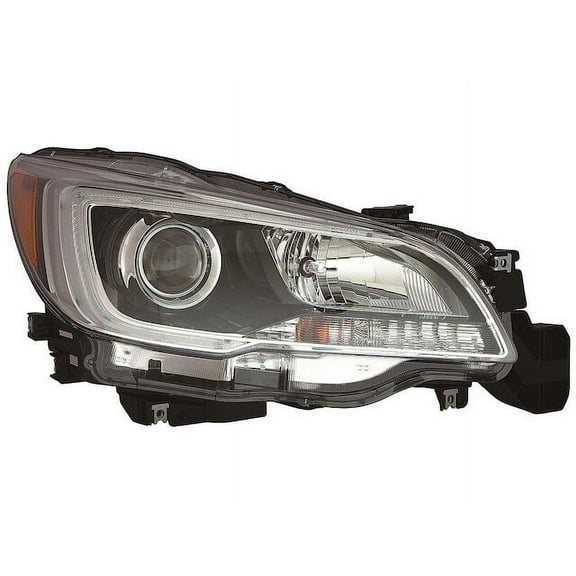 Right Headlight Assembly - Compatible with 2015 - 2017 Subaru Legacy 2016