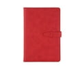 thumbnail image 1 of Cahier de Journal en Cuir Ligné - Cahier de Composition Ligné, Format B5, Papier Bloc-Notes pour Journal, 200 Pages (Rouge), 1 of 4