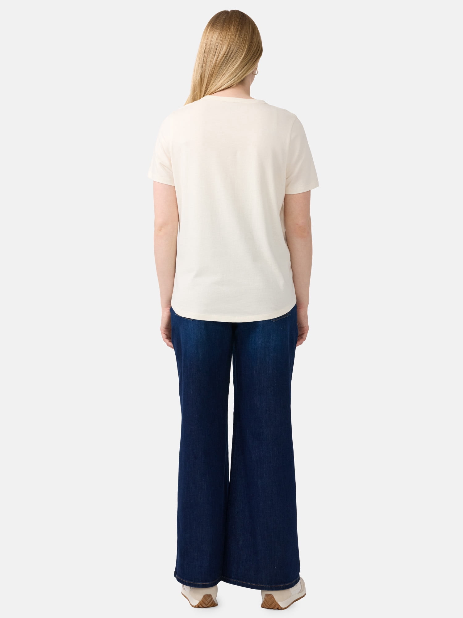 Ingrid & Isabel For Every Belly Women's Maternity Graphic Cotton T-Shirt, Sizes S-XXL