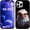 Aquila Leucocephalus, variant on for iPhone 15 Pro Max Case Phone Case 2023 6.7" for Men and Women Creativity Black Soft TPU Silicone Shockproof Protection Cover Cute Pattern,Skeleton Couple