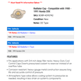 thumbnail image 2 of Radiator Cap - Compatible with 1988 - 1991 Honda CRX - Gates, 2 of 2