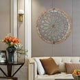 thumbnail image 5 of Sculpture - Rustic Wall Decor, Hanging Decoration for Valentine's Day, Weddings, Front Door Display - B B, 5 of 7