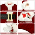 thumbnail image 2 of Disfraz de Papá Noel dgdgbaby para Hombres y Mujeres Adultos - Deluxe de 9 piezas, 2 of 6