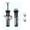 Silver, variant on Heavy Duty Toilet Seat Fastener Bolt Kit, 2 Sets Of 304 Stainless Steel Toilet Screws, Universal Fit For Standard Toilets With Self-Locking Design And Easy Installation