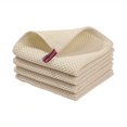 thumbnail image 5 of 4/6pcs Solid Color Waffle Washcloth, Dish Towels Cloth, Absorbent Quick Drying Cleaning Towel, Small Square Towel, 12*12in, 5 of 5