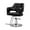 Black, variant on OmySalon Barber Chairs for Barbershop Black Styling Chair, Salon Chair for Hair Stylist, Heavy Duty Hydraulic Pump, 360°Swivel with Footrest