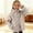 Khaki, variant on Girls Boys Sherpa Jacket Fuzzy Winter Coats (Red 9-10 Years)