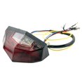 thumbnail image 2 of Colaxi Motorcycle Back Light Turn Signal Lamp Easily Install Stop Running Lamp Assembly Replacing Repair Parts Rear Brake Stop Light Red, 2 of 8
