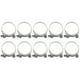 thumbnail image 3 of Abrazadera De Manguera De Acero Inoxidable 201, 10 Uds., Abrazaderas De Tubo Galvanizadas De Apariencia Completa Reforzadas Para Industria Automotriz, 3 of 8