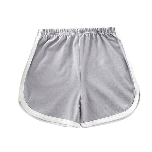 Bxsruta Toddler Girl Shorts, Children's Solid Color Girls' Shorts Sports Pants Casual Home Shorts