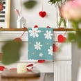 thumbnail image 3 of Eveokoki Bath Hand Towels Set of 2 Cute Flowers Soft and Absorbent Washcloths Kitchen Hand Towel for Bathroom Hotel Gym Spa, 3 of 5