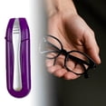 thumbnail image 2 of Glasses Cleaning Brush Glasses Cleaning Brush Portable Glasses Cleaning Equipped With Microfiber Technology Portable Mini Sunglasses Brush Cleaning Tool Easy to Carry, 2 of 2