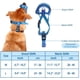 thumbnail image 4 of Bozal suave para perros, bozal de nailon acolchado ajustable para perros grandes y medianos, antimasticación, ladridos, mordeduras, permite pantalones y bebidas para perros (azul, L), 4 of 4