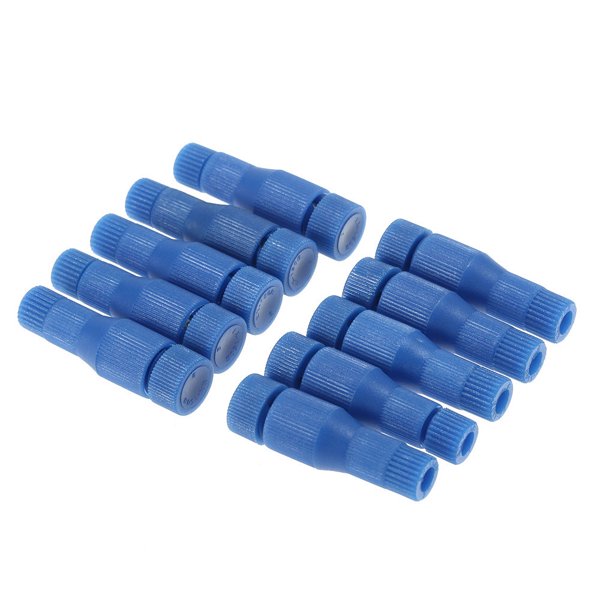 Scienceny Conector de Terminal de coche de 10 piezas, conectores de cable rápido reutilizables para vehículos, accesorios de herramientas de conexión de Vehículos, repuestos y accesorios Mis Azul Scienceny VI020545-01