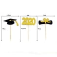 thumbnail image 4 of Wosthever 120 unids/set elegante gorro de diploma decoración para pastel para graduación pastel adorno para pastel de graduación Kits de decoración para fiestas, 4 of 6