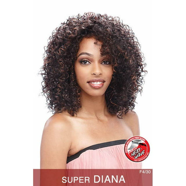 SUPER DIANA VANESSA SYNTHETIC CURLY FULL WIG [SABER]