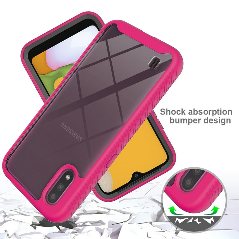 Circlemalls Case for Motorola Moto E6, Screen Protector 12 Feet