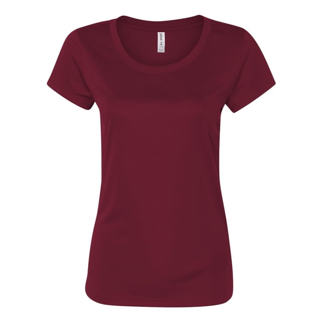 Sport All Femmes T-Shirt en Polyester, XL, Sport Marron