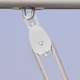 thumbnail image 3 of M50 Poulie Pivotante à Roue Unique en Acier Inoxydable Charge 400kg (Argent), 3 of 8