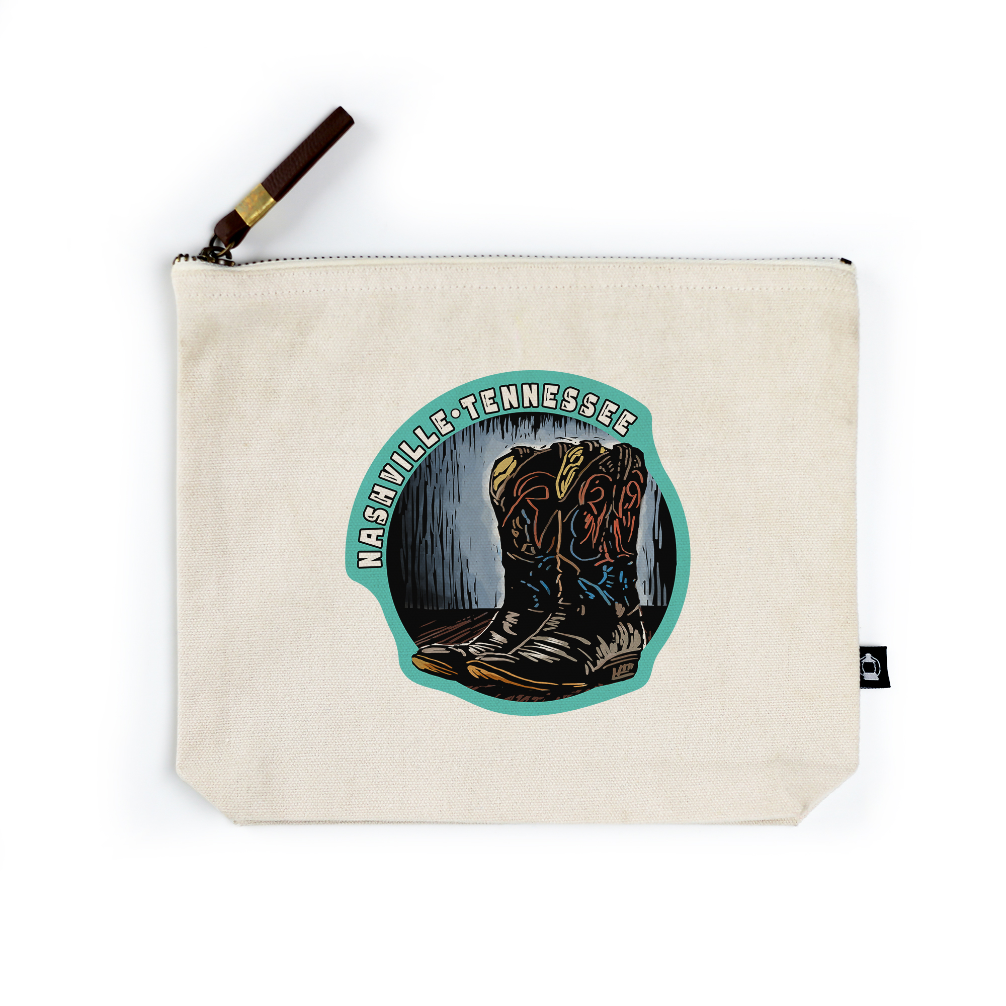Organic Cotton, Canvas Zipper Travel 