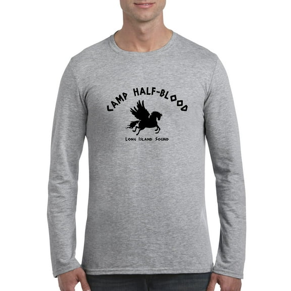 MmF - Mens Long Sleeve T-Shirts, up to Size 5XL - Camp Half Blood Demigods