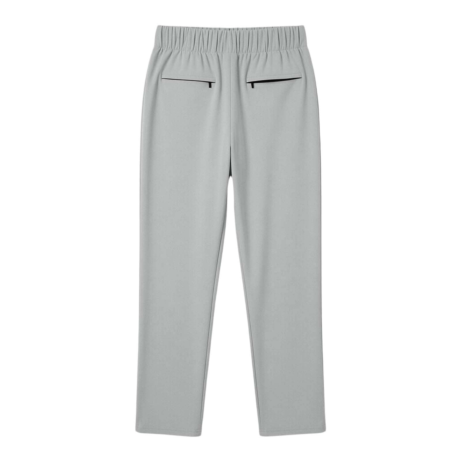 Women's Work Pants Stretchy 7/8 Ankle Dress Pants for Women Business Casual Tapered Slacks for Teacher, Golf, Travel Grey S