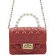 thumbnail image 2 of Mini bolso de gelatina para niñas pequeñas, bolso cruzado pequeño transparente de Color caramelo, bonitos bolsos de princesa con mango de perla, 2 of 5