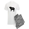 thumbnail image 1 of CafePress - Pig Dad - Men's Light Pajamas, 1 of 1