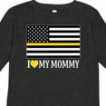 thumbnail image 4 of Inktastic Dispatcher Mom Flag Boys or Girls Long Sleeve Toddler T-Shirt, 4 of 5