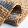 thumbnail image 5 of SAFAVIEH Natural Fiber Seanna Striped Area Rug, Natural/Grey, 4' x 6', 5 of 8