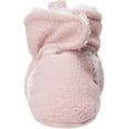 thumbnail image 2 of Hudson Baby Infant and Toddler Girl Cozy Fleece and Faux Shearling Booties, Strawberry Pink, 18-24 Months, 2 of 7