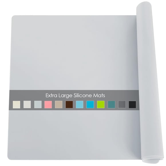 Mantel de Silicona QPIX DIGITAL 70x50cm Antideslizante Gris