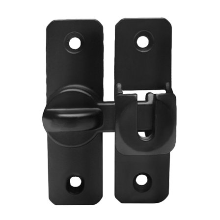 Raindrops Aluminum Alloy Door Latch No Drilling Sliding Bolt Lock For Interior Doors Barn Doors Barn Door Latch Lock For Fence Garage Garden Shed And Windows