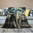 thumbnail image 2 of ARISTURING I Love You to The Moon and Back Elephant Throw Blanket Soft Flannel Summer Air Conditioner Blanket Warm Blanket for Bed Couch Living Room, 2 of 6