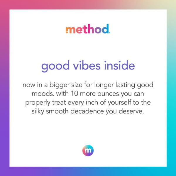 Method 3 Scent Body Wash Pack, 1 Simply Nourish, 1 Pure Peace, 1 Sea + Surf, 28 oz each (Variety Pack)