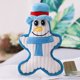thumbnail image 1 of Honeeladyy - Juguete navideño para perros con forma de Papá Noel, práctico y ligero juguete chirriante de peluche, juguete chirriante de peluche con sonido, juguete navideño para perros para que los, 1 of 6