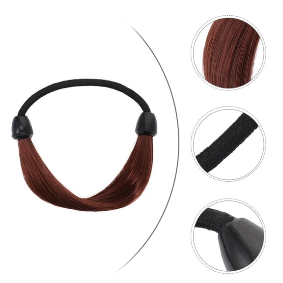 HOOWIFFY 6pcs Elastic Hair Bands for Wigs and Hairstyles, Multi-Use Hair Accessories for Women and Girls