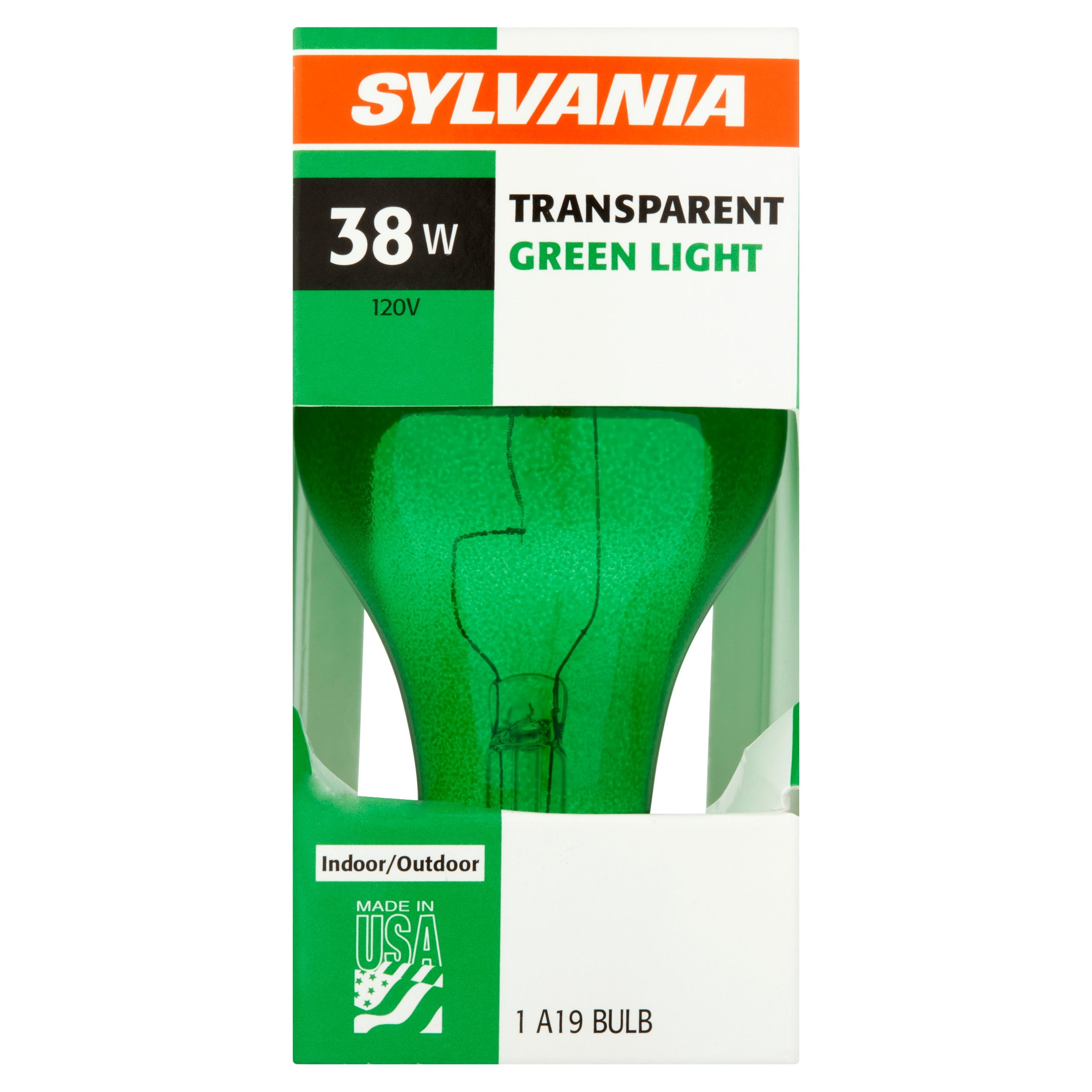 Sylvania 38watt Green Light Bulb by Generic