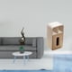 thumbnail image 2 of Dispensador De Pañuelos Con Escultura De Llama Moderna De Resina. Estatua Abstracta De Fuego. Soporte Para Servilletas. Adorno Decorativo Para Sala De Estar U Oficina., 2 of 8