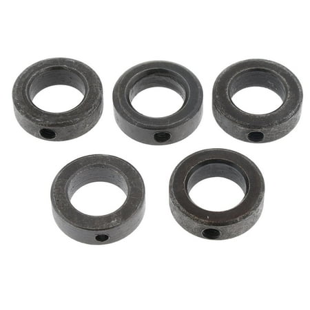 

4mm 5mm 9mm Internal Dia Woodworking Drill Bit Depth Stop Collar Set 18mm