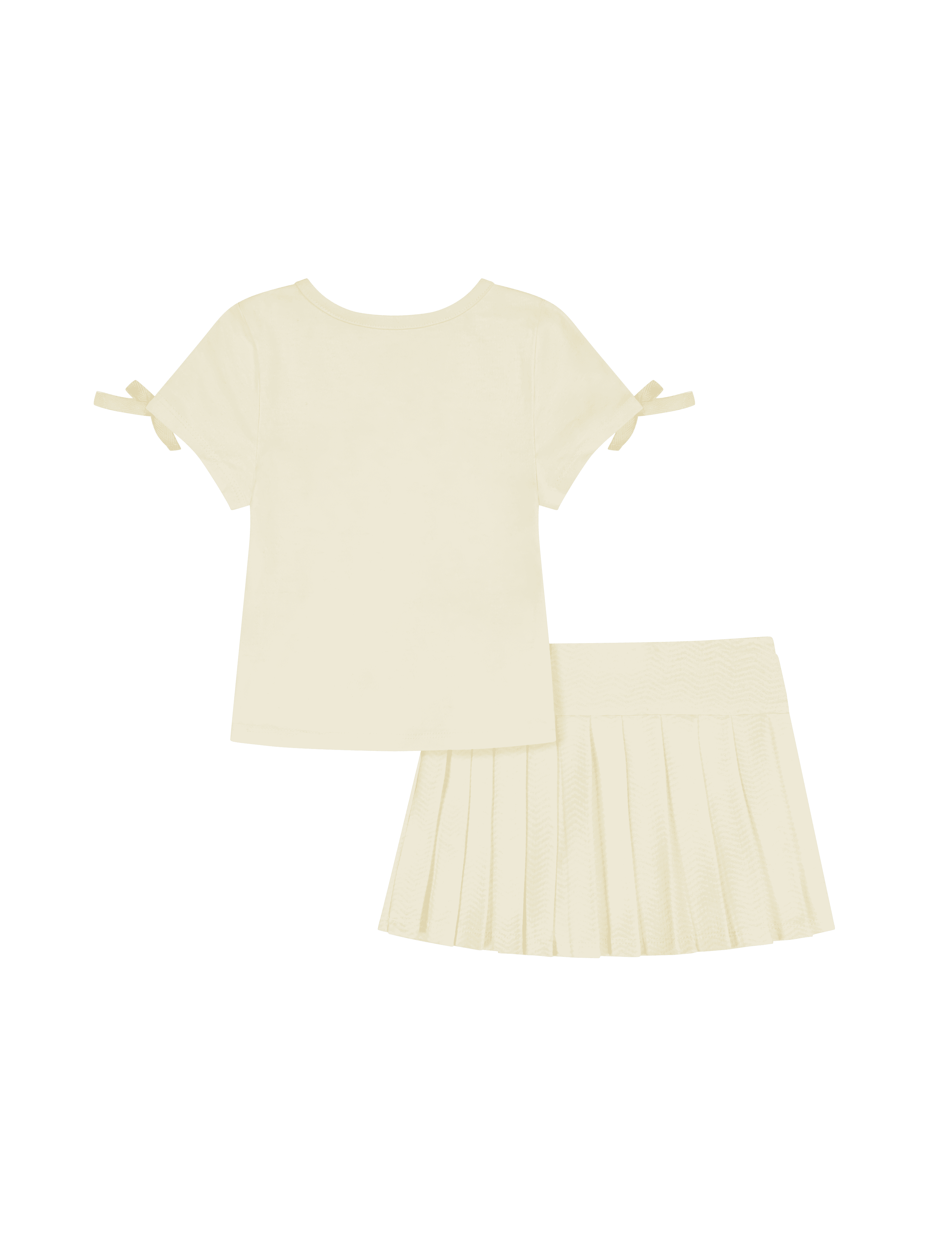 Daisy Duck Toddler Girls Herringbone Skort Set, Sizes 12 Months - 5T